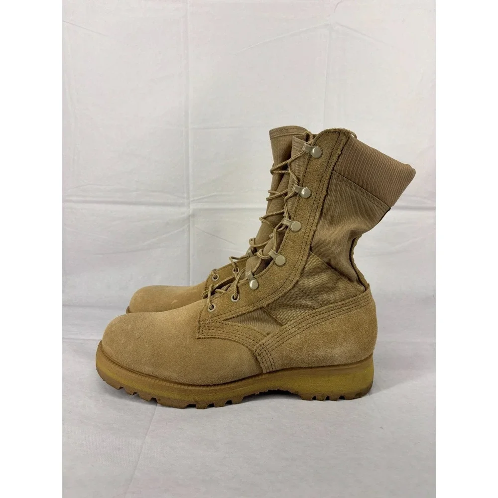 Altama Combat Boots Men's Beige Hot Weather Army Lace Up 8W Desert Military
